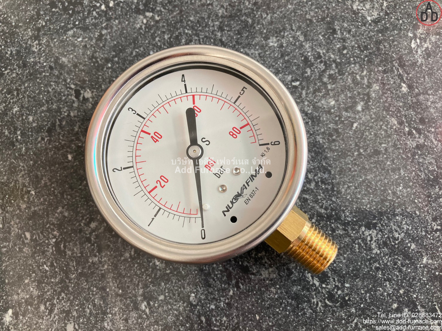 0~4Bar(0~60Psi) Nuova Fima Gauge(16)